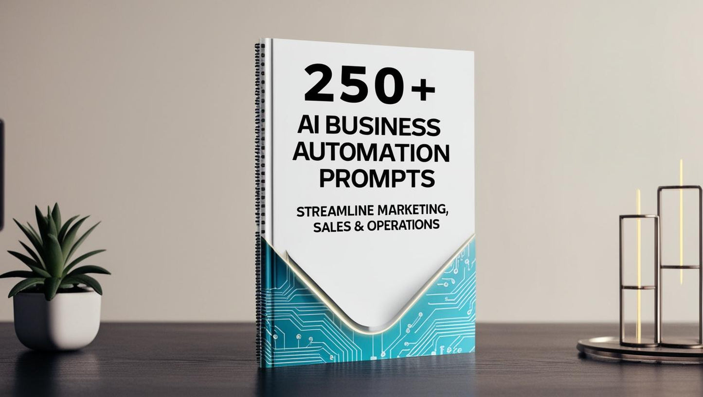 250+ AI prompts to automate your business tasks, boost productivity, and save hours.