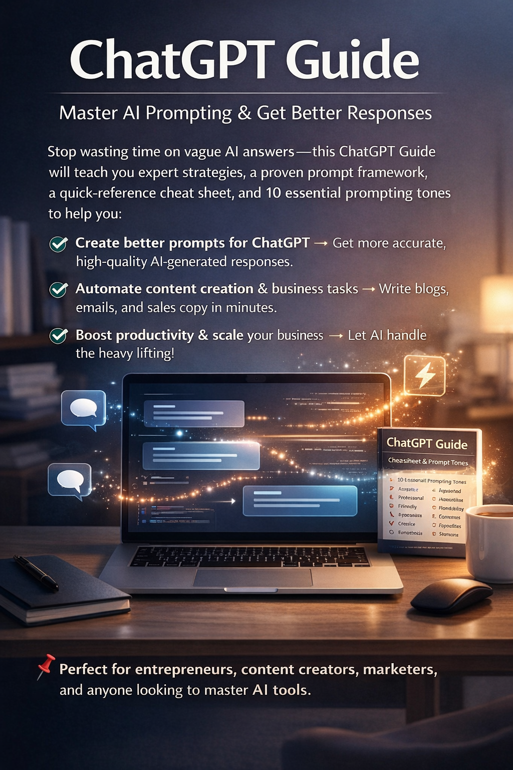 ChatGPT Guide – Master AI Prompting & Get Better Responses
