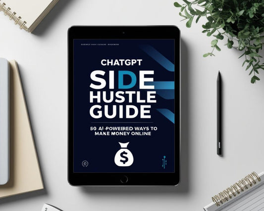 Free AI Side Hustle Starter Kit – 50 proven ways to make money online using ChatGPT