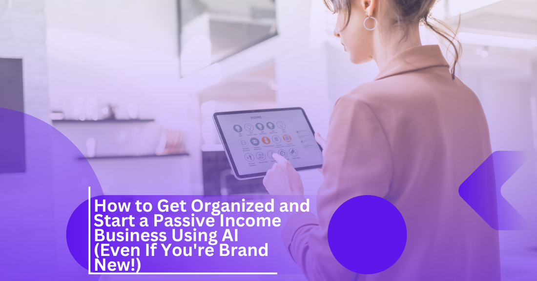 How to Start a Passive Income Business with AI – Learn step-by-step how to get organized, create digital products, and automate marketing and sales using ChatGPT.